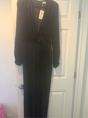 Ramy Brook Black Jaxon Jumpsuit